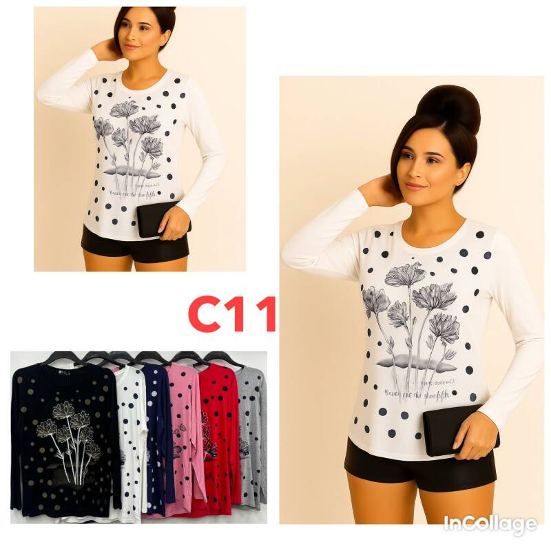 Bluzki damskie Roz XL-3XL, Mix Kolor .Paczka 10 szt